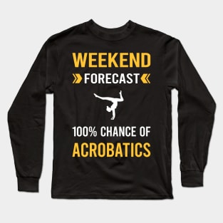 Weekend Forecast Acrobatics Acrobatic Long Sleeve T-Shirt